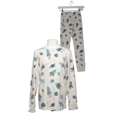 Pajamas (Beige, Multicolored) from Polarn O. Pyret Elastane, Organic cotton