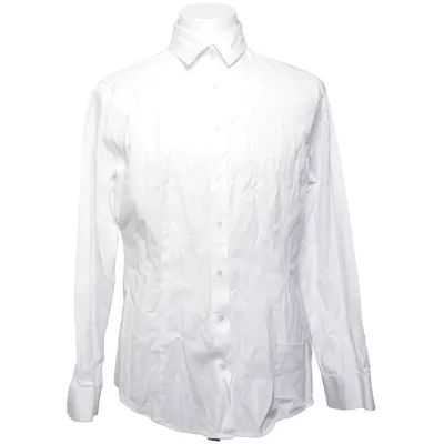 Chemise (Blanc) de Camicissima Coton, Élasthane