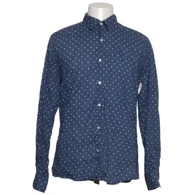 Chemise (Bleu, Blanc) de Europann Coton