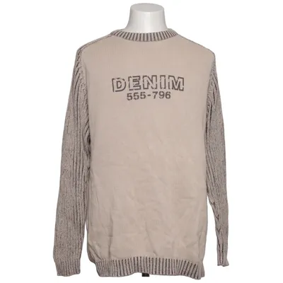 Sweater (Beige, Grå) fra Explorer Bomuld