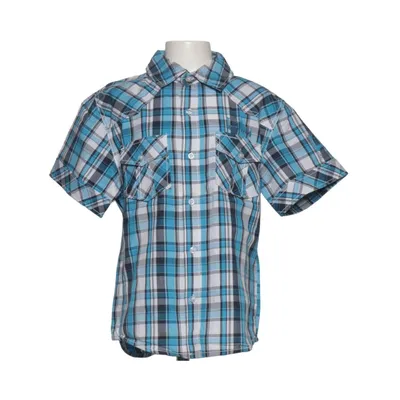 Chemise à manches courtes (Bleu, Blanc, Noir) de Dognose Coton