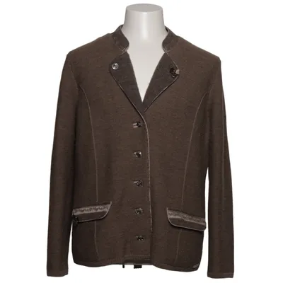 Kofta (Brun) från Spieth & Wensky Bomull, Merinoull, Polyester