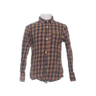 Flannel shirt (Blue, Brown) from Zara Boys Cotton