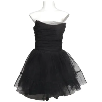 Cocktailklänning (Svart) från Bershka Elastan, Polyester