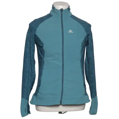 Fleece jacket (Blue, Green) from Decathlon Elastane, Polyester