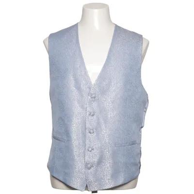 Suit vest (Blue) from Wilvorst Polyester, Viscose