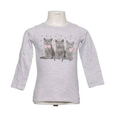Lange mouwen shirt (Grijs) van Dopo Dopo Girls Katoen, Viscose