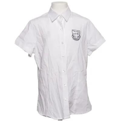 Chemise à manches courtes (Blanc) de G.O.L Girls Coton, Élasthane