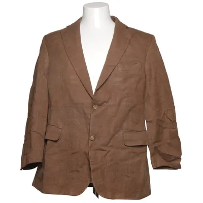 Blazer (Brown) from Eduard Pelger Linen