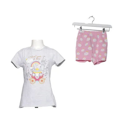 Pyjama (Grijs, Roze, Meerkleurig) van Kids Katoen, Viscose