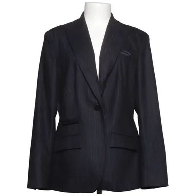 Blazer (Blå) fra Marc Cain Acetat, Angora, Cupro, Elastan, Polyester, Uld