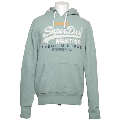 Hoodie (Green) from Superdry Cotton, Polyester