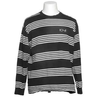 Långärmad t-shirt (Svart, Vit) från Polar Skate Co. Bomull