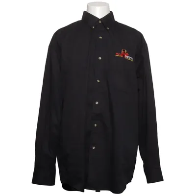 Shirt (Black) from Printer Active Wear Cotton, Polyester