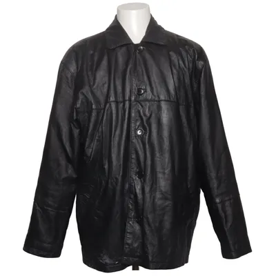 Leren jack (Zwart) van Cougar Leer, Polyamide, Polyester