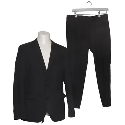 Jakkesæt (Sort) fra White Bros. Polyester, Viscose