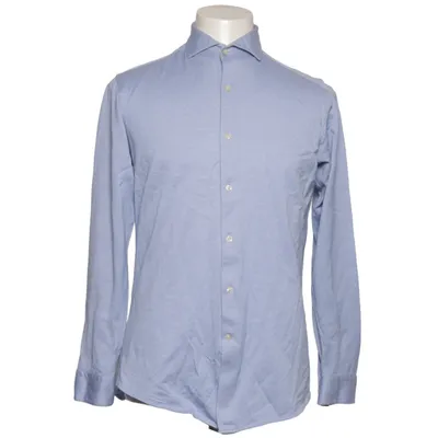 Shirt (Blue) from Genti Cotton