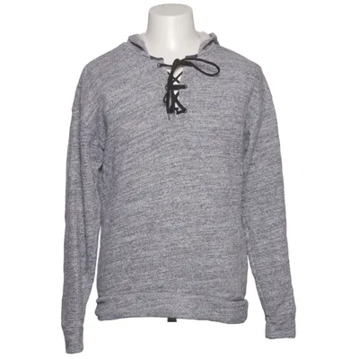 Hoodie (Gray, Blue) from Armani Exchange Cotton, Polyester