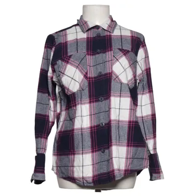 Flannel skjorte (Lilla, Hvid, Grå) fra Snow Tech Bomuld