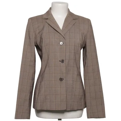 Blazer (Beige, Brun) fra Ann Taylor Acetat, Elastan, Polyester, Viscose