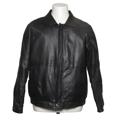 Veste en cuir (Noir) Cuir
