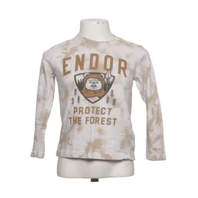 T-shirt à manches longues (Beige, Blanc) de Gap x Star Wars Coton