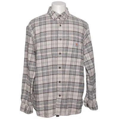 Flanellskjorta (Rugged Flex Relaxed Fit) från Carhartt Bomull, Elastan