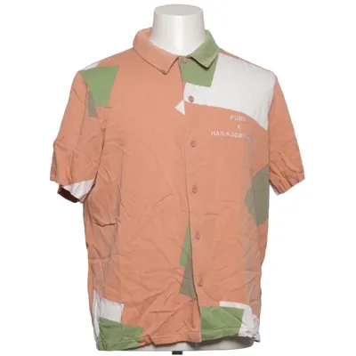 Short sleeve shirt (Brown, Green, White) from Puma x Han Kjøbenhavn
