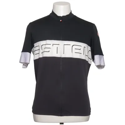 Bicycle shirt (Black, White, Red) from Castelli Elastane, Polyester