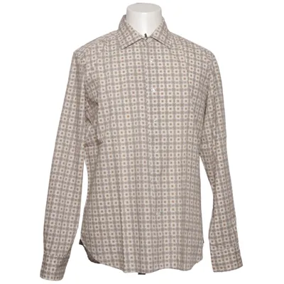 Shirt (Beige, Bruin, Wit) van Mastai Ferretti Katoen