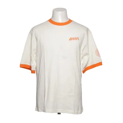 T-shirt (Hvid, Orange) fra Aperol Økologisk bomuld