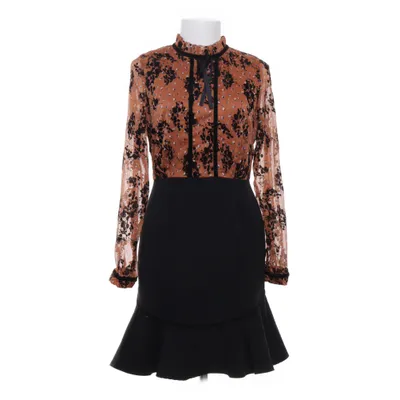 Jurk (Oranje, Zwart) van Paper Dolls Elastaan, Polyester