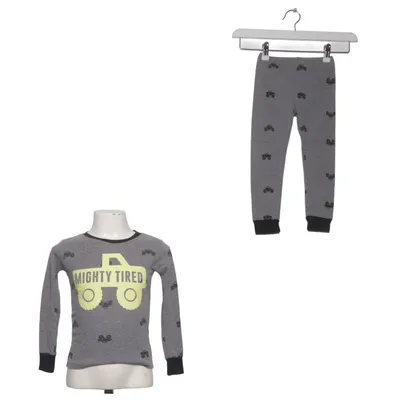 Pyjama (Grijs, Zwart, Geel) van Carter's Katoen, Polyester