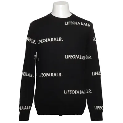 Sweater (Black, White) from Balr. Acrylic, Polyamide, Polyester, Wool