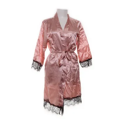 Morgonrock (Rosa, Svart) Elastan, Polyester
