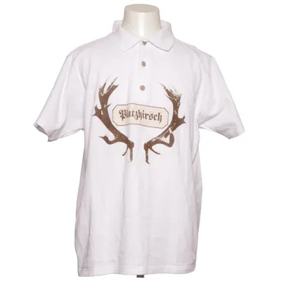 Polo shirt (White, Brown, Multicolored) from Os Trachten Cotton