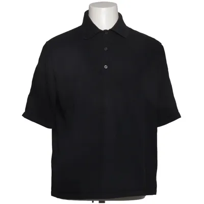 Pikétröja (Svart) från Uniqlo U Bomull, Linne, Polyamid, Polyester