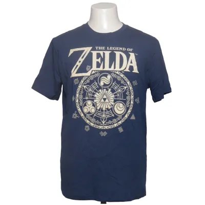 T-shirt (Blue) from Nintendo Cotton, Polyester