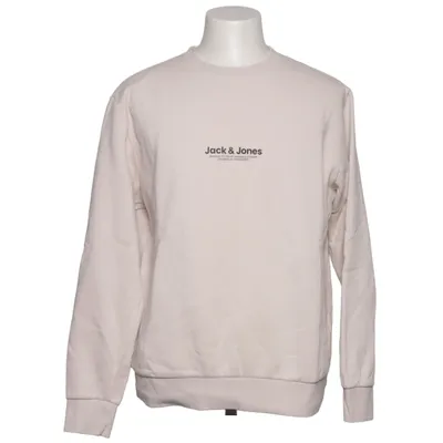 Sweatshirt (Beige) fra Jack & Jones Originals Bomuld, Polyester