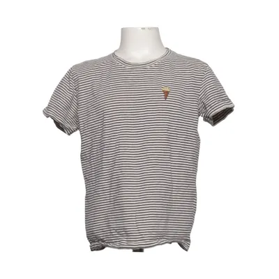 T-shirt (Blå, Hvid) fra Baron Bomuld