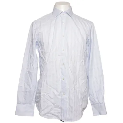 Chemise (Bleu, Blanc) de Caliban Coton