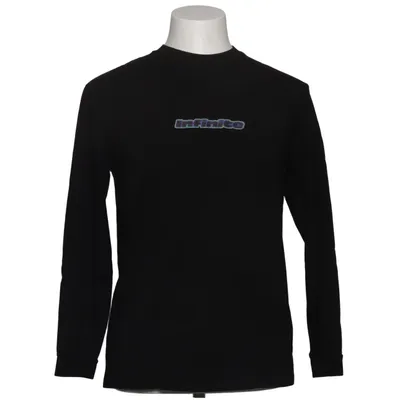 Langærmet t-shirt (Sort) fra New Yorker Bomuld