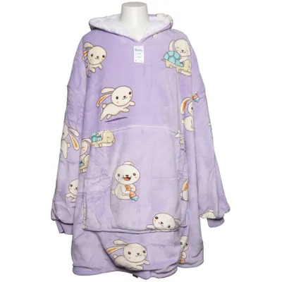 Huvtröja (Lila, Flerfärgad) från Oodie Polyester