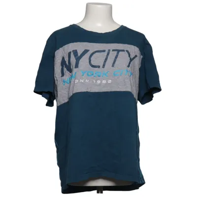 T-shirt (Blue, Gray, Multicolored) from Jean Pascale Cotton