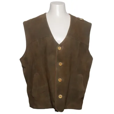 Leather vest (Brown) from Distler Leather