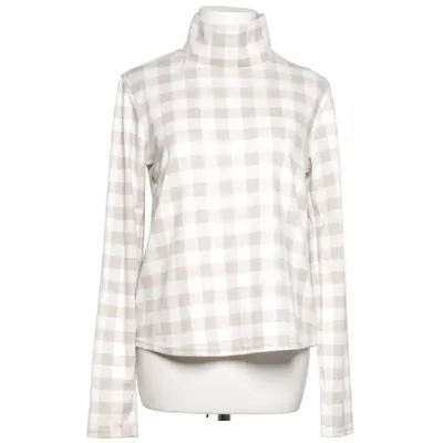 Blus (Beige, Vit) från Women Only Polyester, Viskos