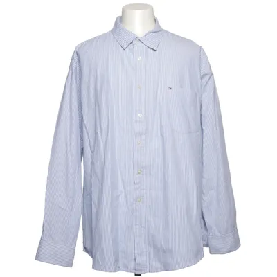 Overhemd (Blauw, Wit) van Tommy Hilfiger Katoen