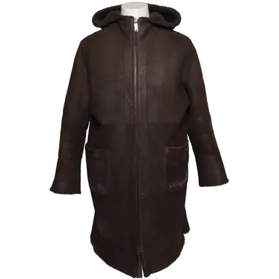 Shearlingjacka (Brun) från Massimo Dutti Skinn