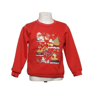 Christmas sweater (Red, Multicolored) Polyester