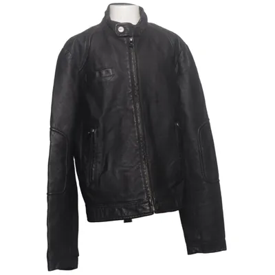 Veste en cuir (Noir) de Armani Teen Cuir